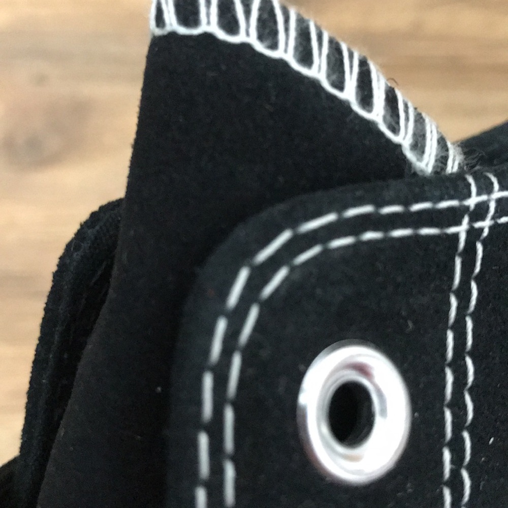 PLATFORM LEATHER CONVERSE HIGH TOP BRAND NEW - Picture 8 of 14